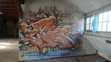 Graffiti Wall - Photo by HarzPiraten - Harzpiraten, Erosol (2017)