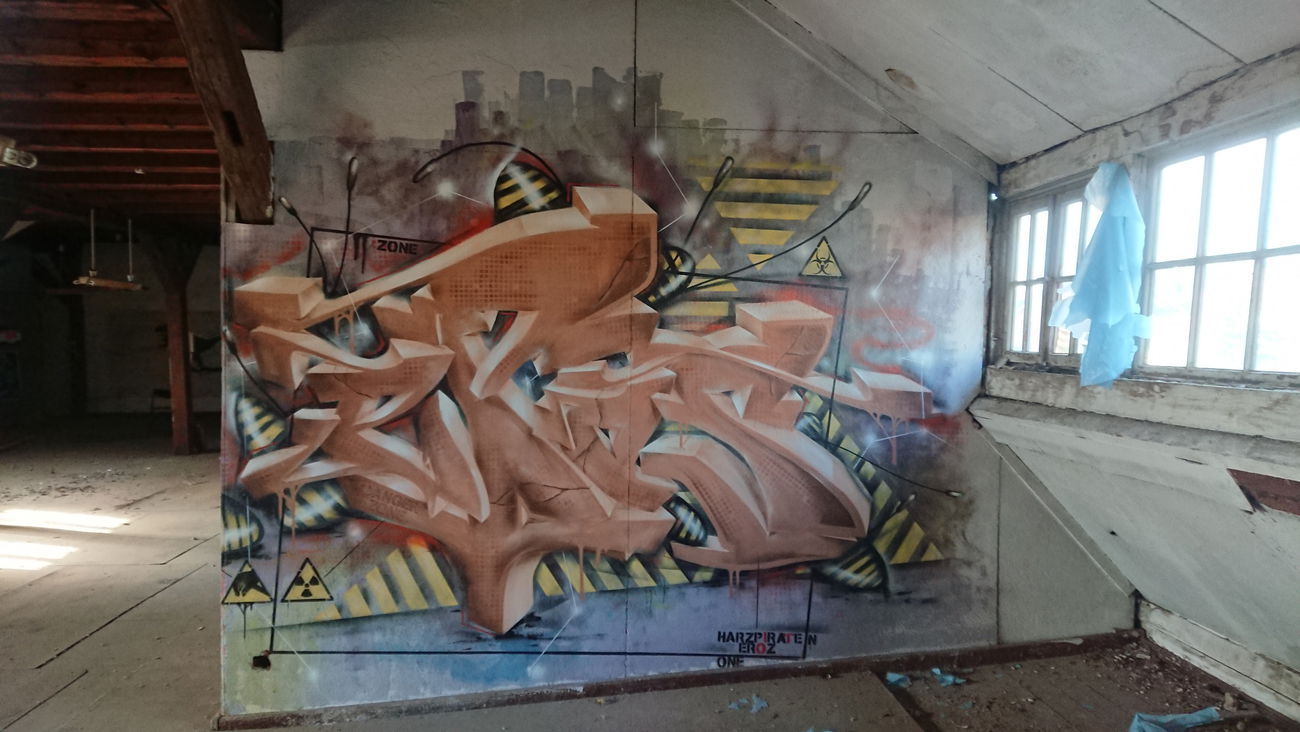 Graffiti Wall - Photo by HarzPiraten - Harzpiraten, Erosol (2017)