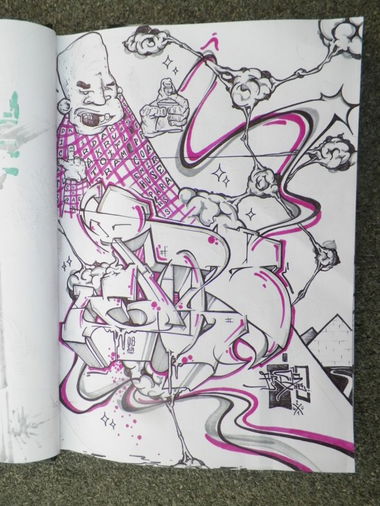 Graffiti in Quedlinburg - Photo by HarzPiraten - Heis, Harzpiraten (2014)