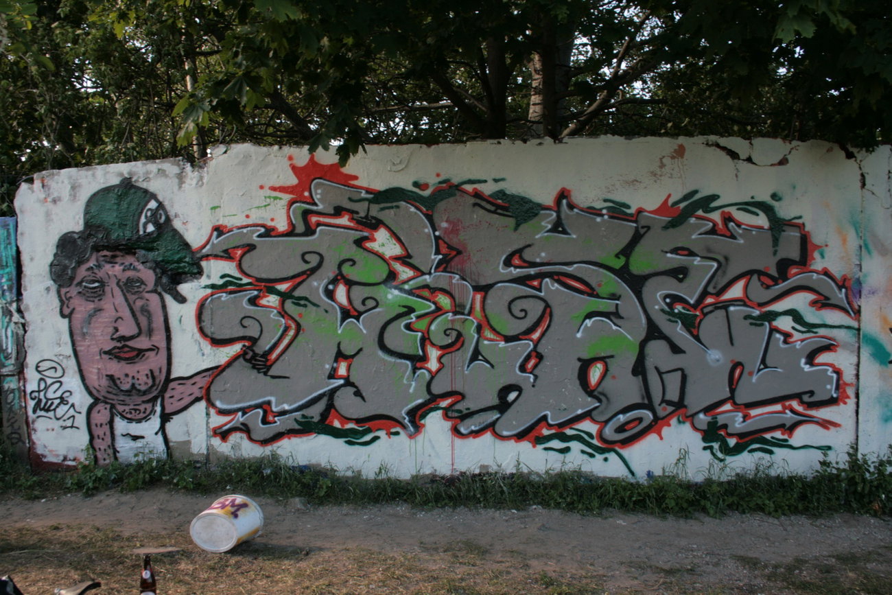Graffiti Wall - Photo by HarzPiraten - Huse (2015)