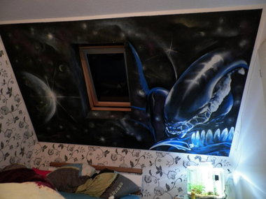 Graffiti Wall in Weddersleben - Photo by HarzPiraten - Heis, Harzpiraten (2014)