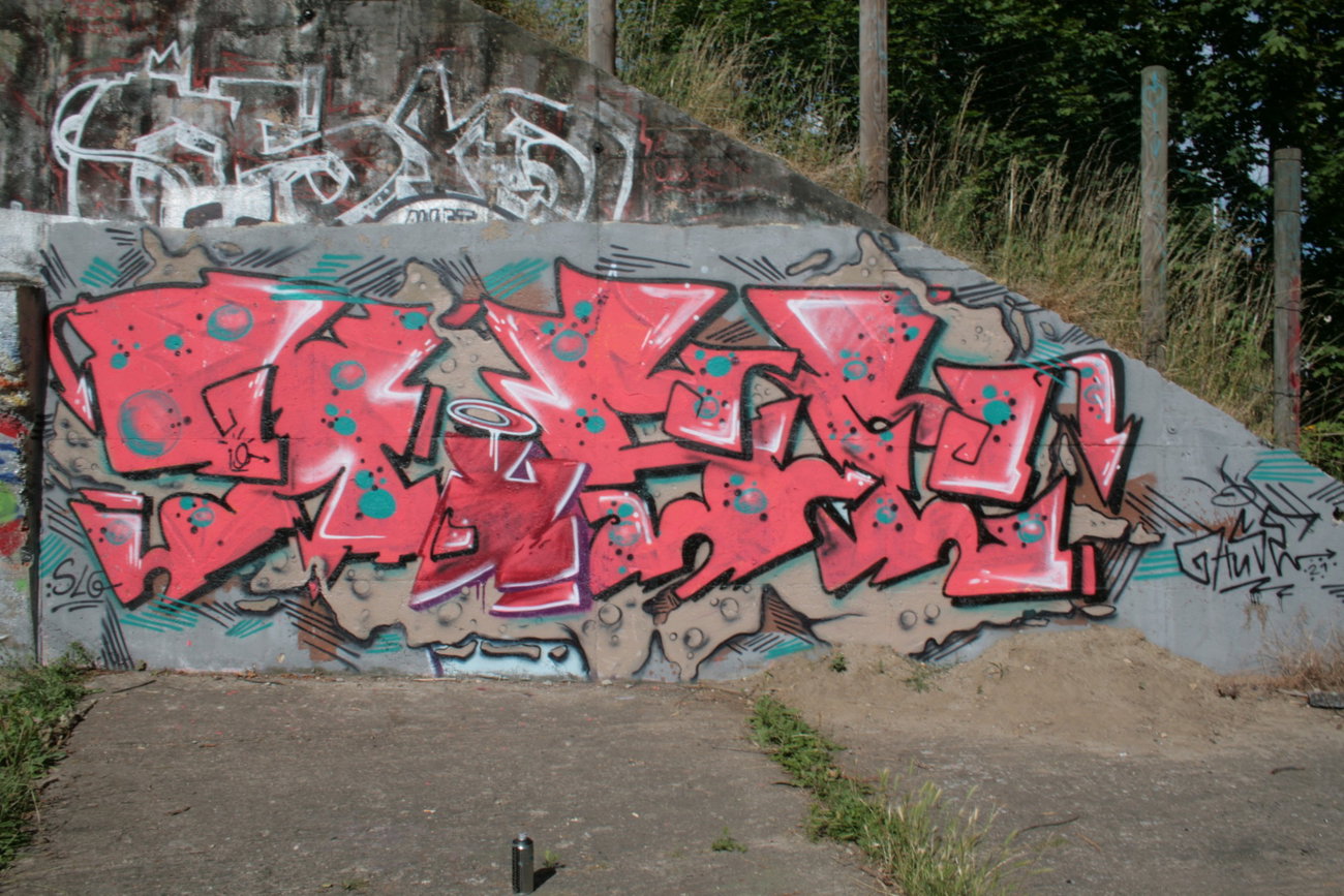 Graffiti Wall - Photo by HarzPiraten - Huse (2015)