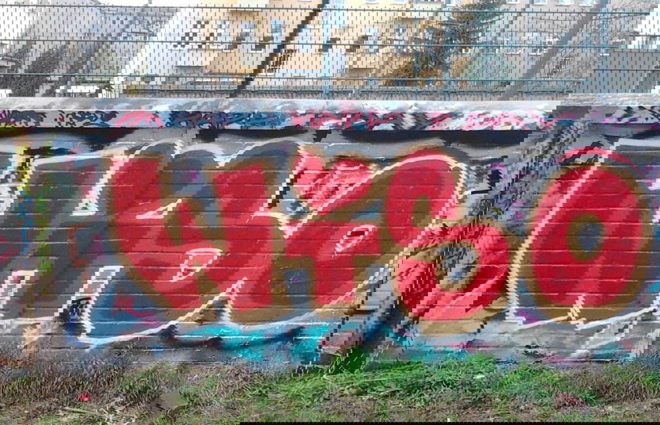 Graffiti Bombing - Photo by Hauswart1120 - WISOE, NEDEK (2015)