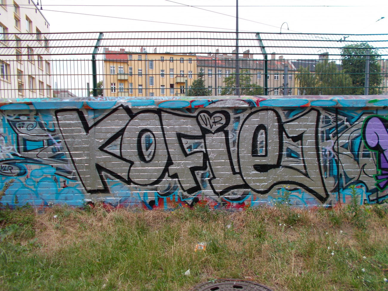 Graffiti Wall in Berlin - Photo by Hauswart1120 - KOFIE, KOPHEY, VLR (2015)