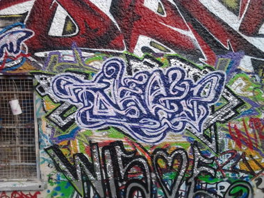 Graffiti Wall - Photo by Hauswart1120 - TWOKAY, WISOE (2015)