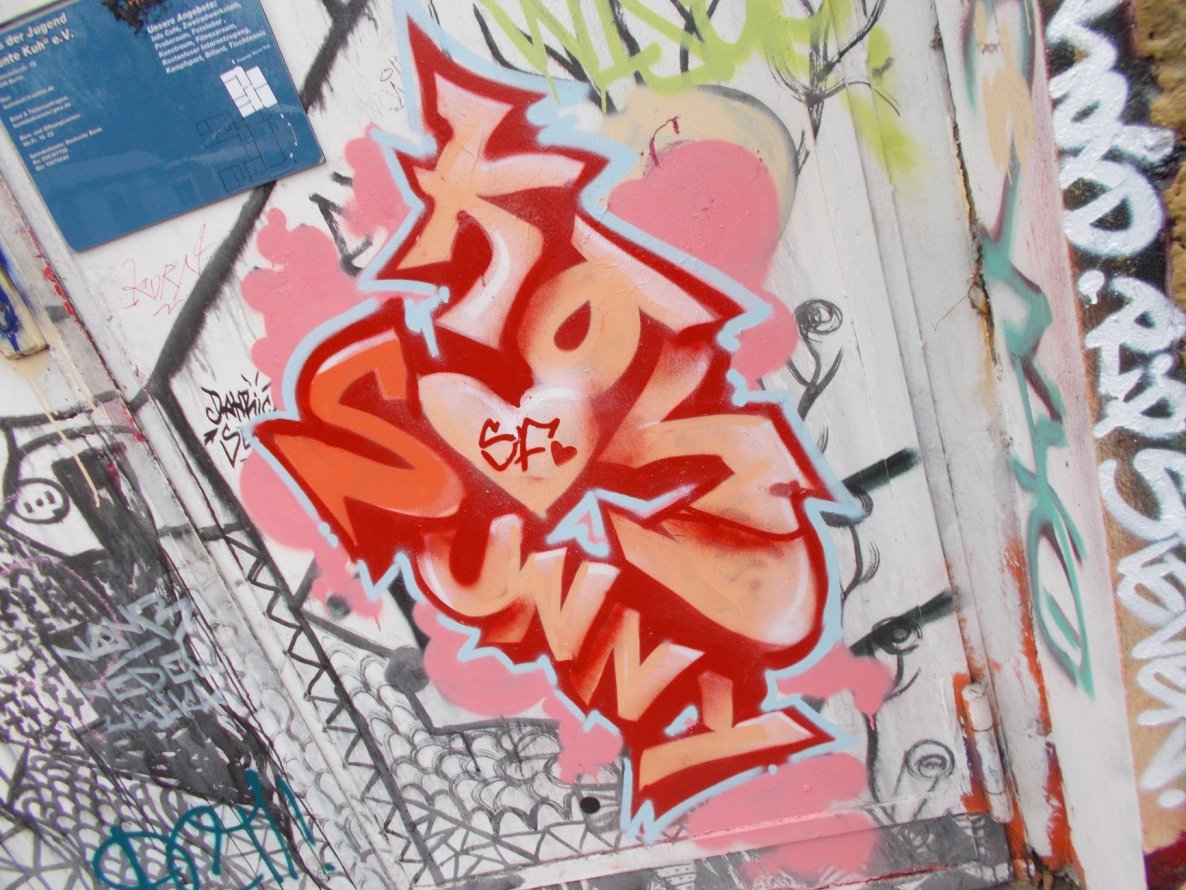 Graffiti Bombing in Berlin - Photo by Hauswart1120 - KOFT (2015)