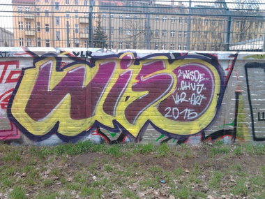 Graffiti Wall - Photo by Hauswart1120 - WISOE, ALPEY (2015)