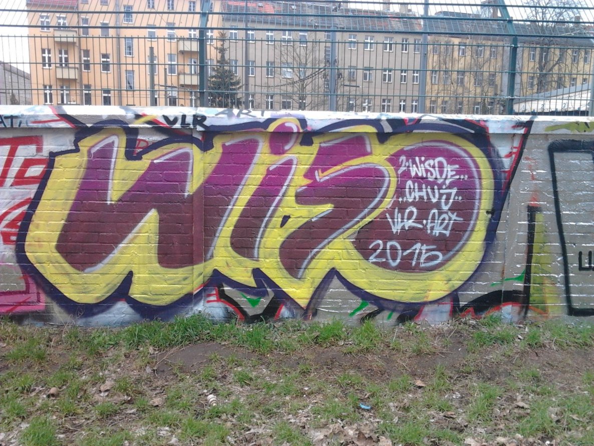 Graffiti Wall - Photo by Hauswart1120 - WISOE, ALPEY (2015)