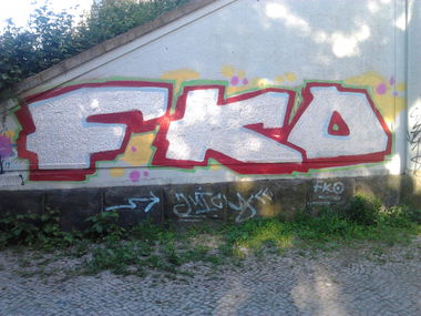 Graffiti Bombing in Berlin - Photo by Hauswart1120 - FKO