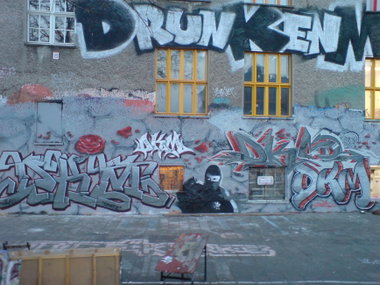 Graffiti Wall in Berlin - Photo by Hauswart1120 - DKM