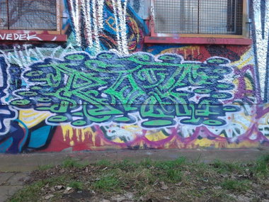 Graffiti Wall - Photo by Hauswart1120 - ROX, FREE, ROX (2015)