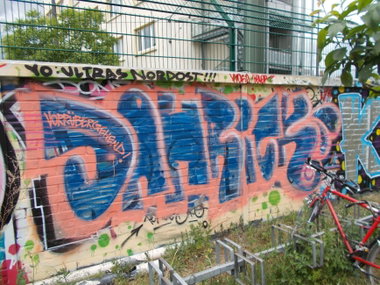 Graffiti Wall in Berlin - Photo by Hauswart1120 - DARIK, DARICK, DAHRICK (2015)