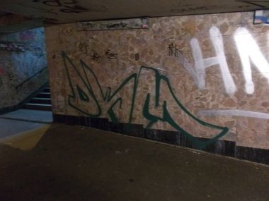 Graffiti Wall - Photo by Hauswart1120 - DKM (2015)