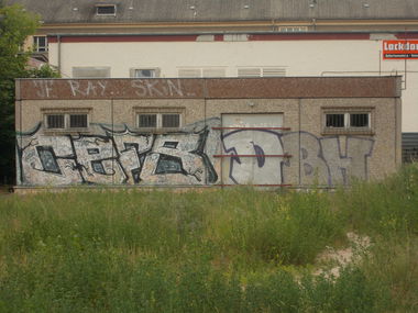 Graffiti Bombing in Berlin - Photo by Hauswart1120 - CEFB, PAB, DBH