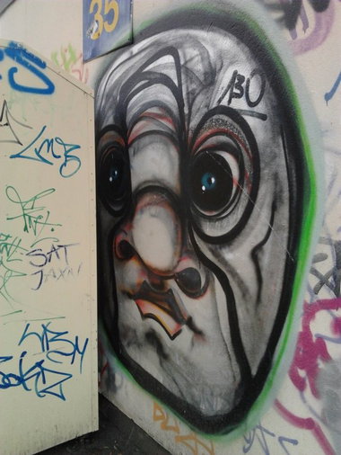 Graffiti Wall in Berlin - Photo by Hauswart1120 - 130 (2015)