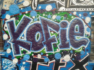 Graffiti Wall in Berlin - Photo by Hauswart1120 - KOPHEY, KOFIE (2015)