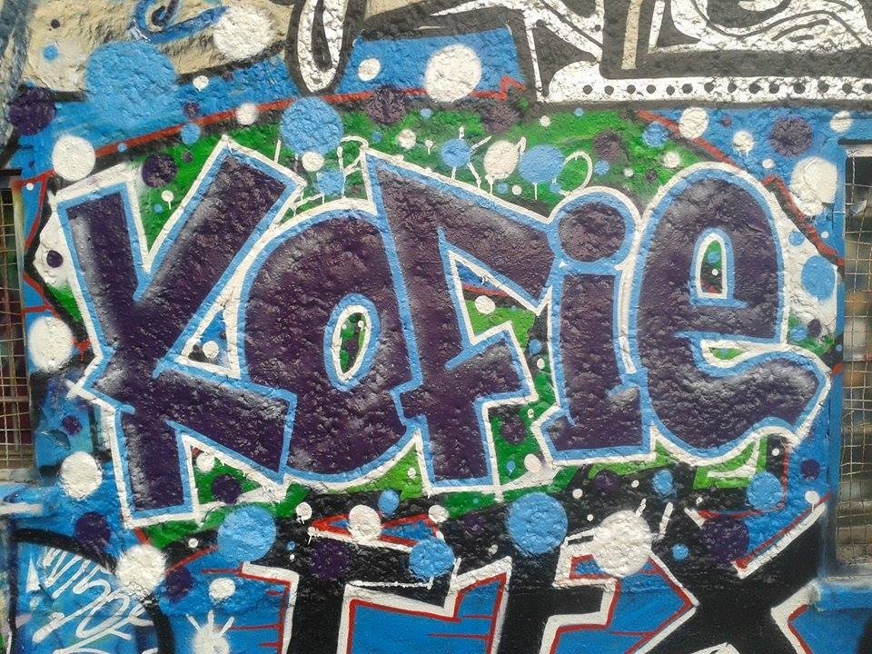 Graffiti Wall in Berlin - Photo by Hauswart1120 - KOPHEY, KOFIE (2015)
