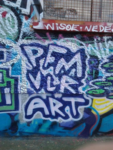 Graffiti Artwork - Photo by Hauswart1120 - PFM, VLR, ART (2015)