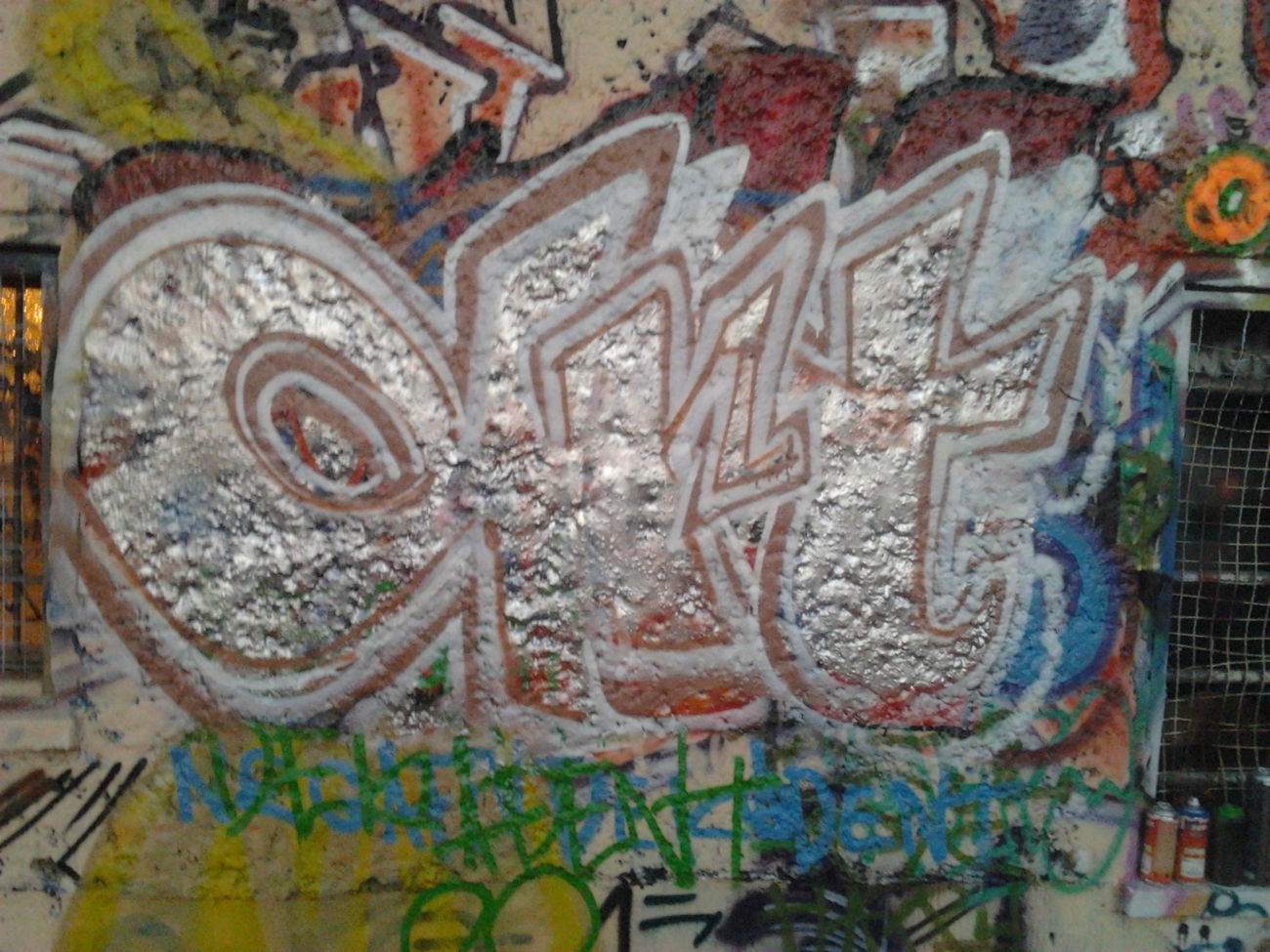 Graffiti Bombing in Berlin - Photo by Hauswart1120 - ART, 2K, TUKAY (2014)