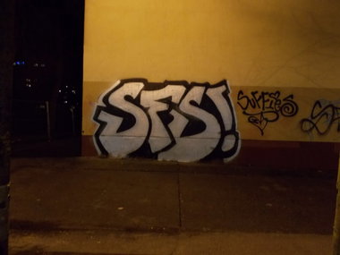 Graffiti Bombing in Berlin - Photo by Hauswart1120 - SFS (2015)