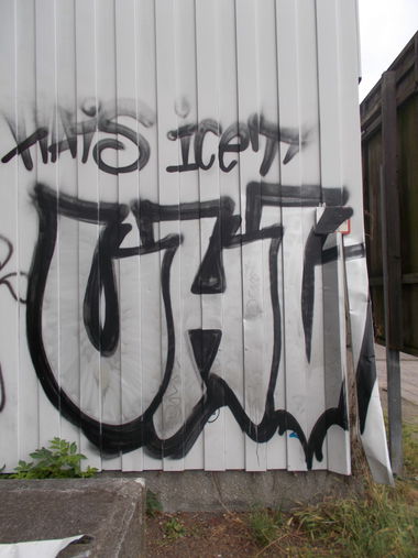 Graffiti Bombing in Berlin - Photo by Hauswart1120 - UHV, HAIS, ICE (2015)