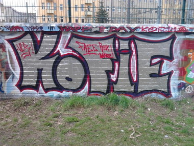 Graffiti Wall - Photo by Hauswart1120 - KOPHEY, VLR (2015)