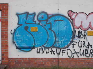 Graffiti Bombing in Berlin - Photo by Hauswart1120 - KIO (2015)