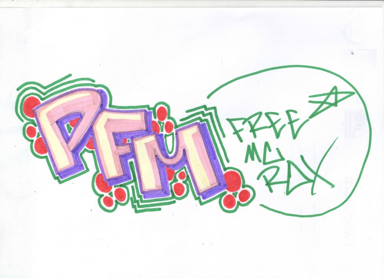 Graffiti Sketch - Photo by Hauswart1120 - PFM, ROX, FREE (2015)