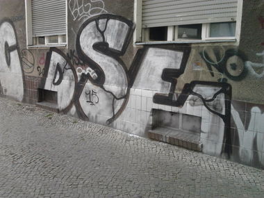 Graffiti Bombing - Photo by Hauswart1120 - DSE (2015)