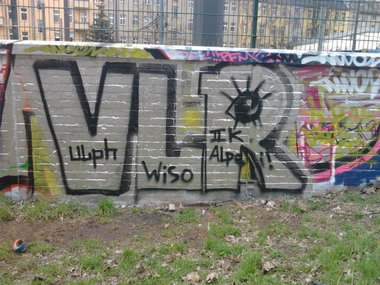 Graffiti Wall - Photo by Hauswart1120 - ULPH, VLR (2015)
