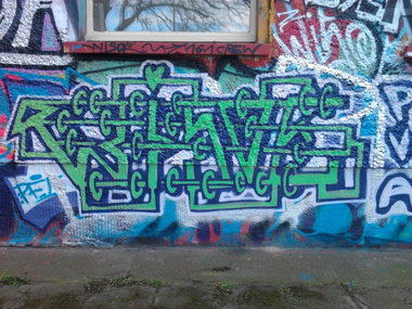 Graffiti Wall - Photo by Hauswart1120 - WISOE (2015)