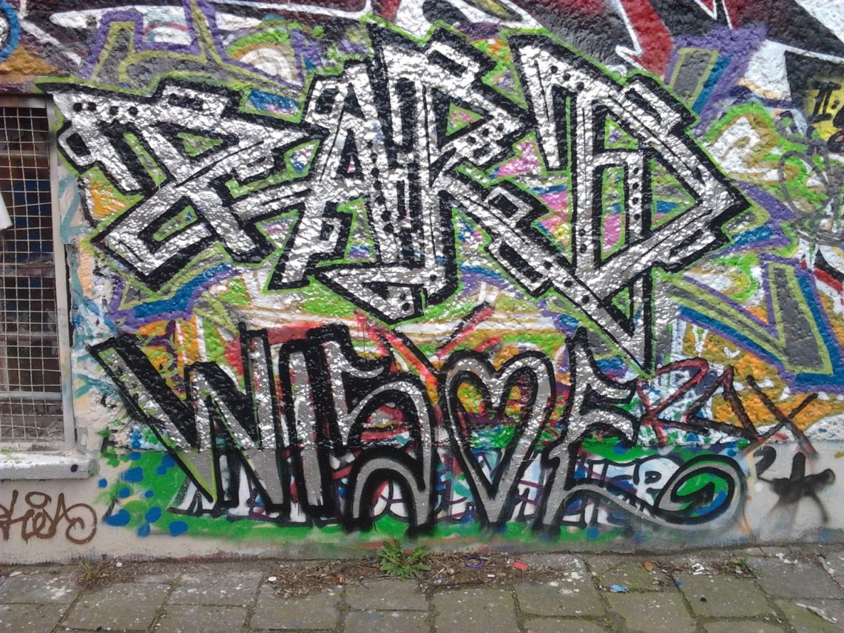 Graffiti Wall - Photo by Hauswart1120 - PARD, WISOE (2015)