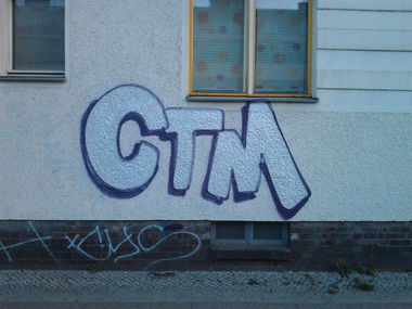Graffiti Bombing in Berlin - Photo by Hauswart1120 - CTM (2015)