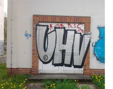 Graffiti Bombing - Photo by Hauswart1120 - UHV (2015)
