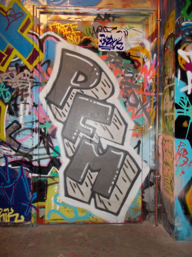 Graffiti Bombing in Berlin - Photo by Hauswart1120 - PFM, NEDEK, FREE (2015)