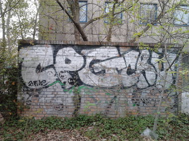 Graffiti Bombing in Berlin - Photo by Hauswart1120 - CPG