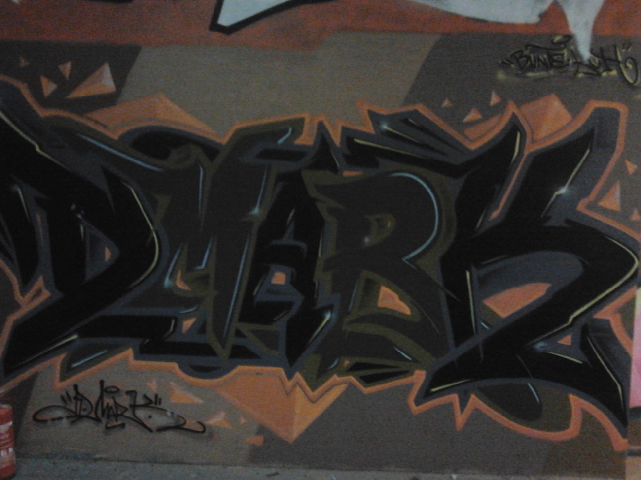 Graffiti Wall in Berlin - Photo by Hauswart1120 - DMARK, DFG (2016)