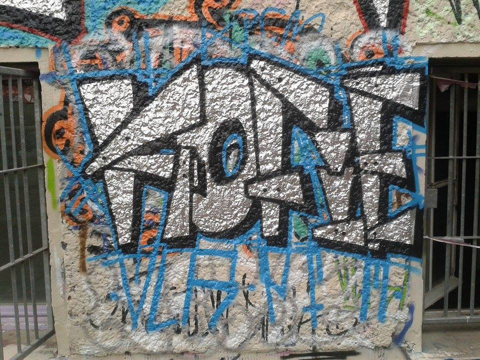 Graffiti Wall in Berlin - Photo by Hauswart1120 - KOFIE, KOPHEY, VLR (2015)
