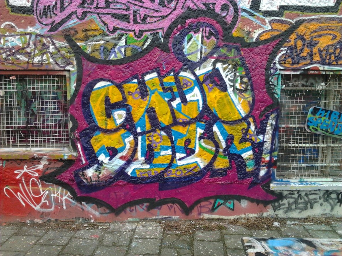 Graffiti Wall - Photo by Hauswart1120 - CHUY, DOBRY (2015)