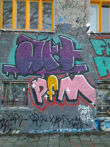 Graffiti Wall - Photo by Hauswart1120 - ART, PFM, 2K