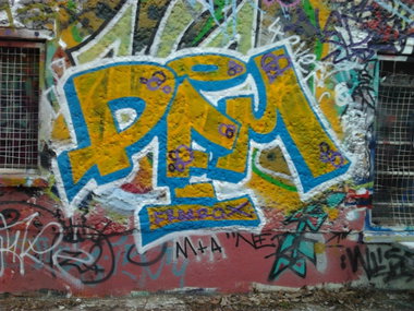 Graffiti Wall - Photo by Hauswart1120 - NEDEK, PFM (2015)