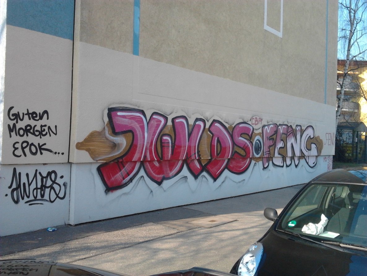 Graffiti Bombing - Photo by Hauswart1120 - IWIDS, FENC (2015)