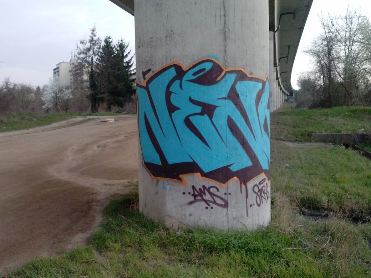 Graffiti Bombing - Photo by HavanaClub - Neno, Srrg, Ams