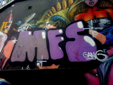 Graffiti Wall - Photo by HavanaClub - MF, MFs, Mainz (2014)