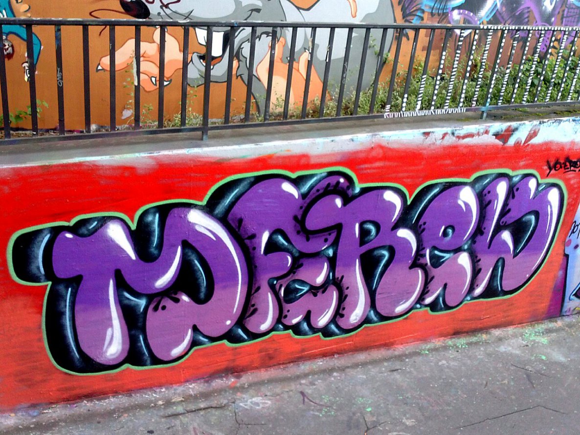 Graffiti Wall - Photo by HavanaClub - MF, MF, Crew (2014)