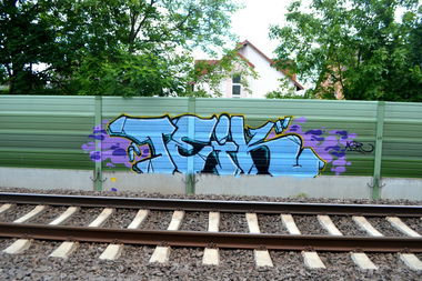 Graffiti Wall - Photo by HavanaClub - Teik, ASR, Mainz (2014)