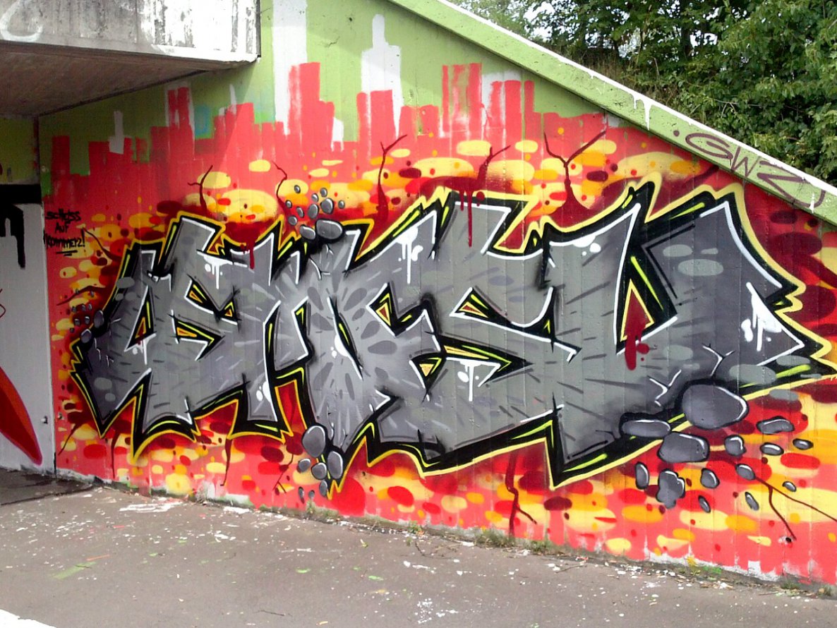 Graffiti Wall - Photo by HavanaClub - Usmfsv, Usm, Fsv (2014)