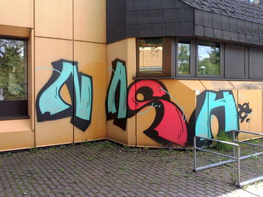 Graffiti Bombing - Photo by HavanaClub - Nash, Mainz, Wiesbaden