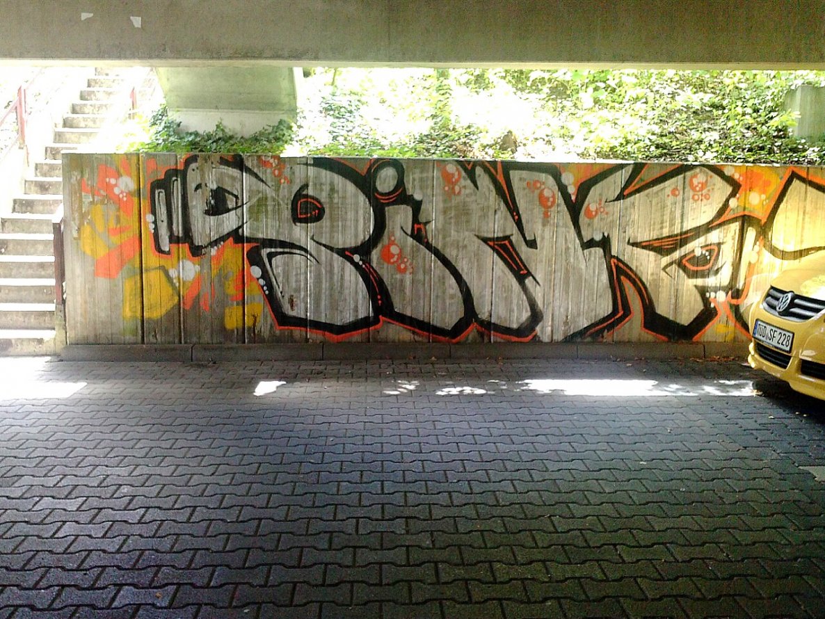 Graffiti Wall - Photo by HavanaClub - Pint, Mainz, Wiesbaden