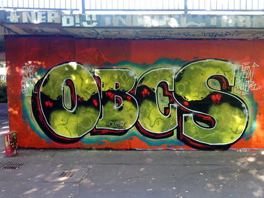 Graffiti Wall - Photo by HavanaClub - obc, obcs, mainz (2014)
